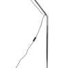 Vloerlamp Reader kleur Chrome