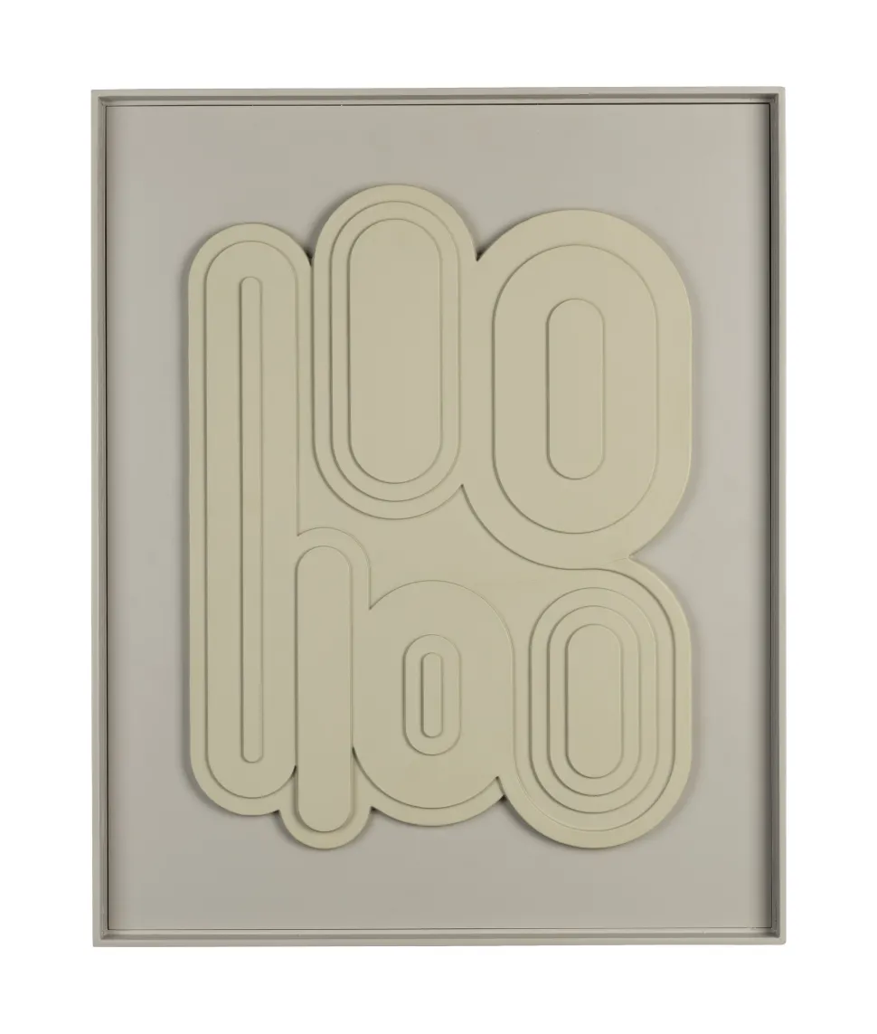 Wanddecoratie August 64 x 52cm