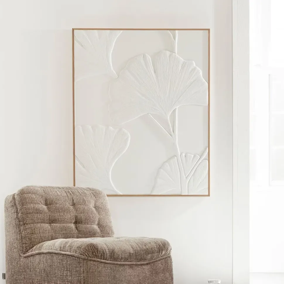 Wanddecoratie Japanese Bananenblad, 127 x 102cm