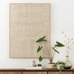 Wanddecoratie Japanese Garden Palmblad