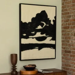 Wanddecoratie Sameer Vilt, 100 x 74cm