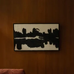 Wanddecoratie Samudra Vilt, 56 x 94cm