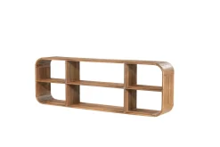 Wandkast Cup & Co Teakhout, 40 x 120cm