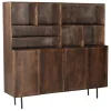 Wandkast Elan Brown Mangohout, 180cm