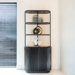 Wandkast Hampton Travertin, 199 x 91 cm