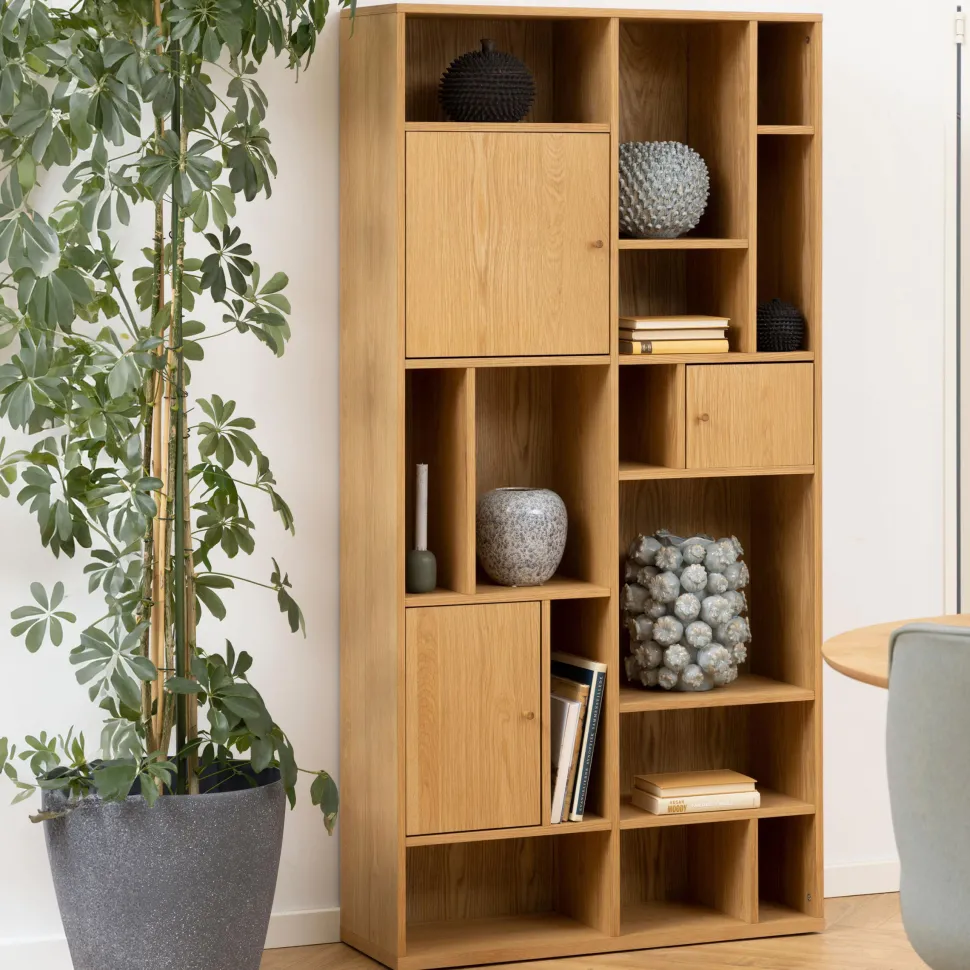 Wandkast Lashante Eiken