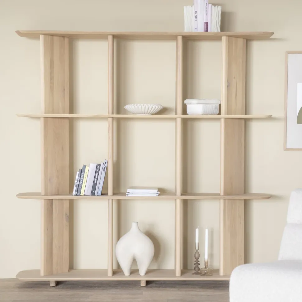 Wandkast Ty Eiken, 180 x 180cm