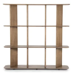 Wandkast Ty Eiken, 180 x 180cm