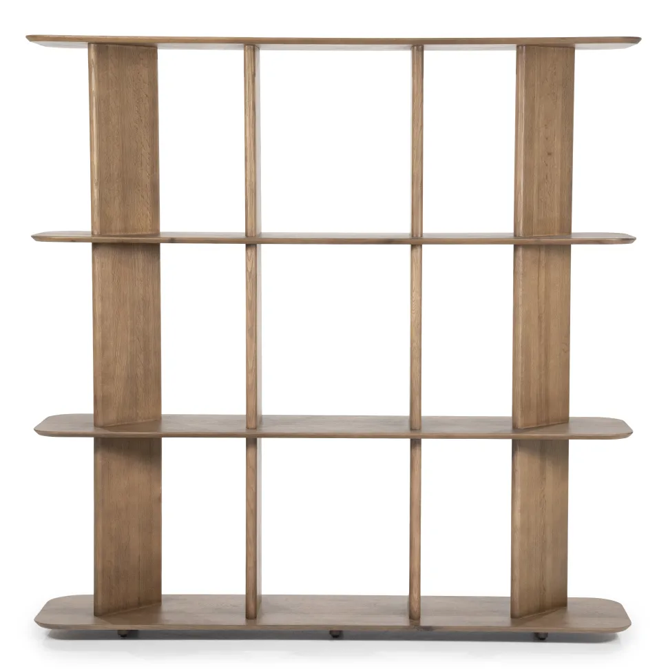 Wandkast Ty Eiken, 180 x 180cm