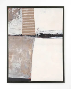 Wandkleed Abstract 5 in maat en frame naar keuze