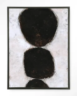 Wandkleed Abstract 13 in maat en frame naar keuze