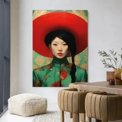 Wandkleed Amy in maat en frame naar keuze