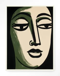 Wandkleed Artemis in maat en frame naar keuze