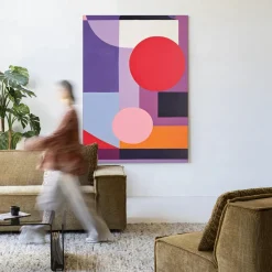 Wandkleed Attraction in maat en frame naar keuze