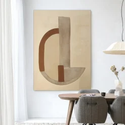 Wandkleed Balance Arc in maat en frame naar keuze