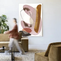 Wandkleed Balance in maat en frame naar keuze