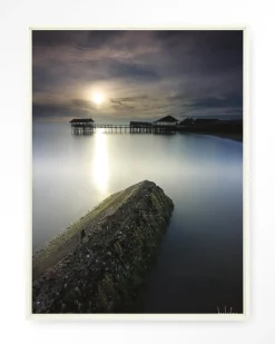 Wandkleed Batu Lamunan in maat en frame naar keuze