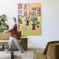 Wandkleed Boa Vista in maat en frame naar keuze