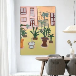 Wandkleed Boa Vista in maat en frame naar keuze