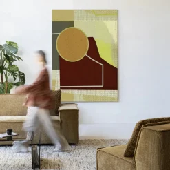 Wandkleed Bounce in maat en frame naar keuze