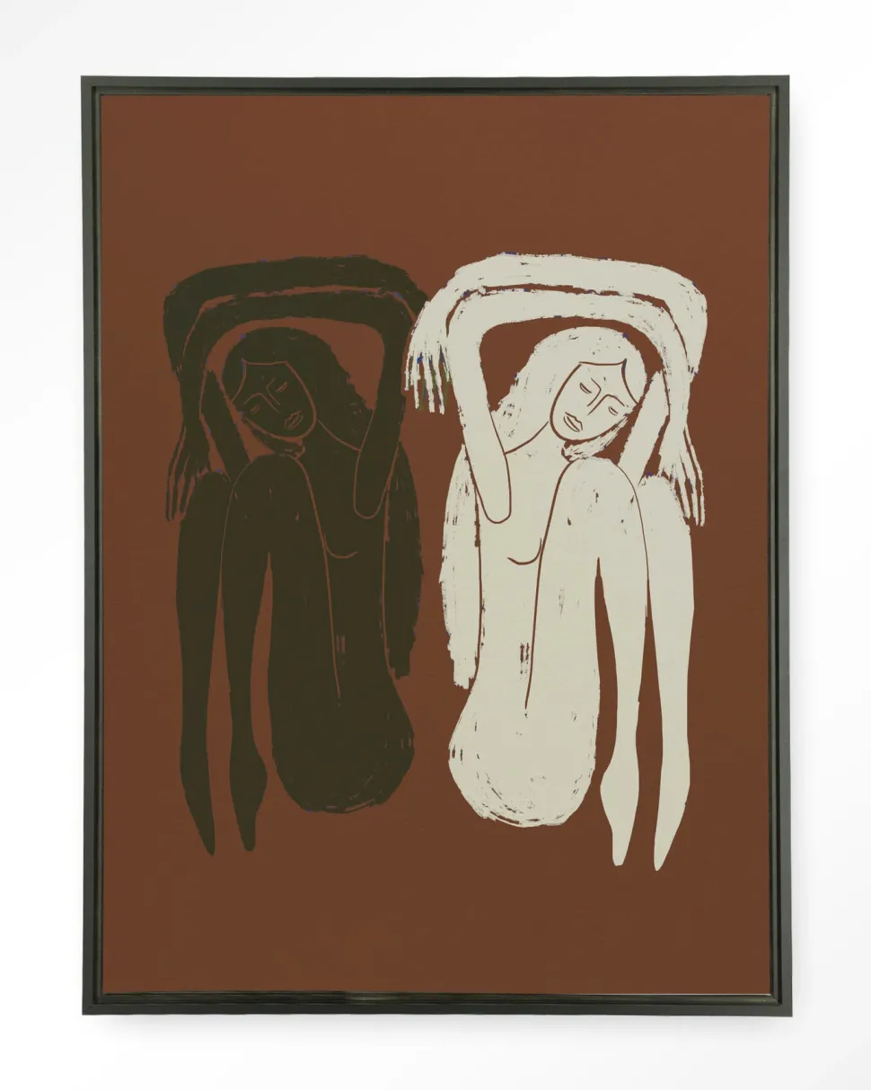 Wandkleed Bound Together in maat en frame naar keuze