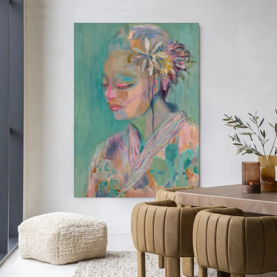 Wandkleed Calm in maat en frame naar keuze