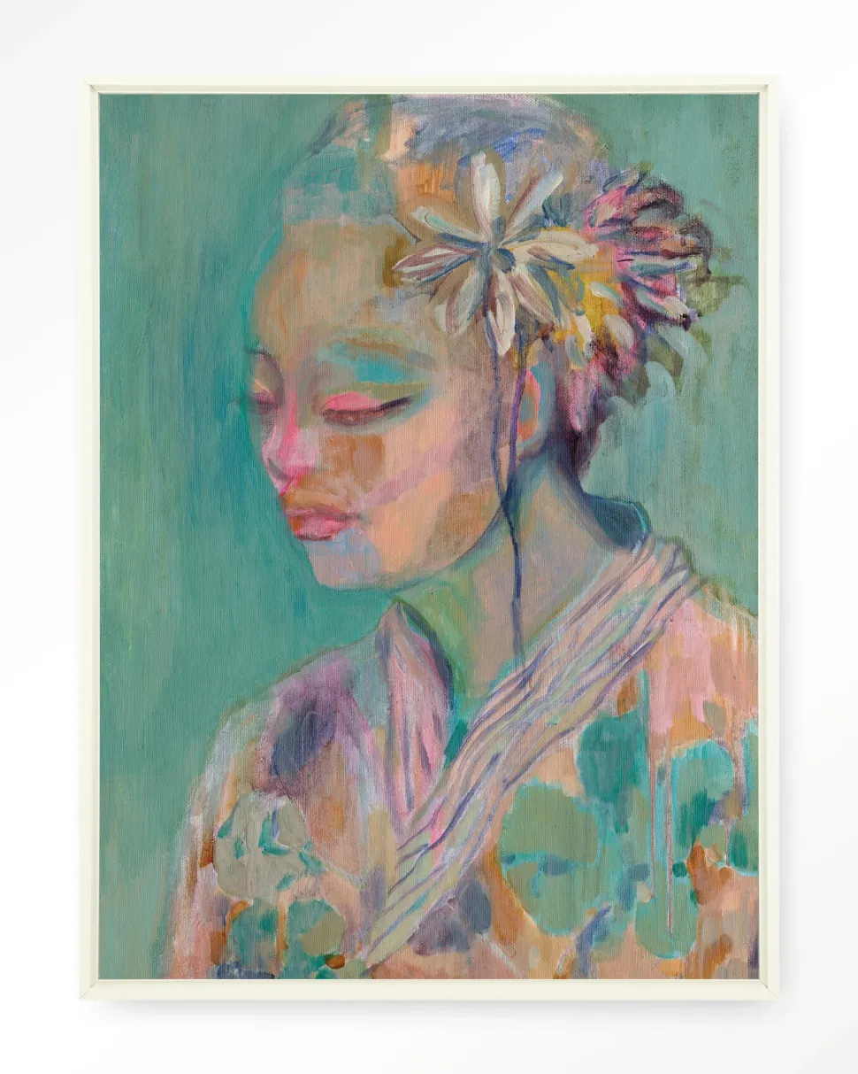 Wandkleed Calm in maat en frame naar keuze