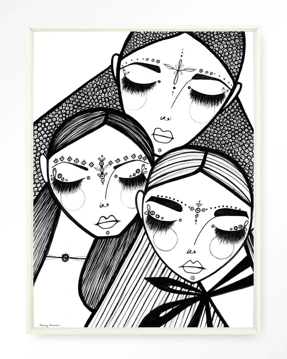 Wandkleed Close in maat en frame naar keuze