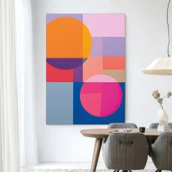 Wandkleed Combine in maat en frame naar keuze