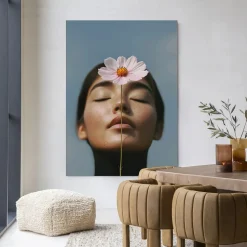 Wandkleed Cosmos in maat en frame naar keuze