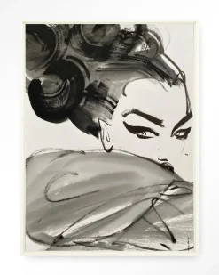 Wandkleed Couture Allure in maat en frame naar keuze