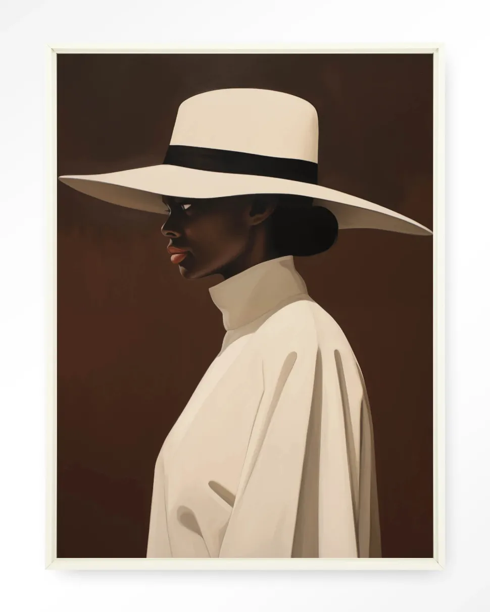 Wandkleed Dolores in maat en frame naar keuze