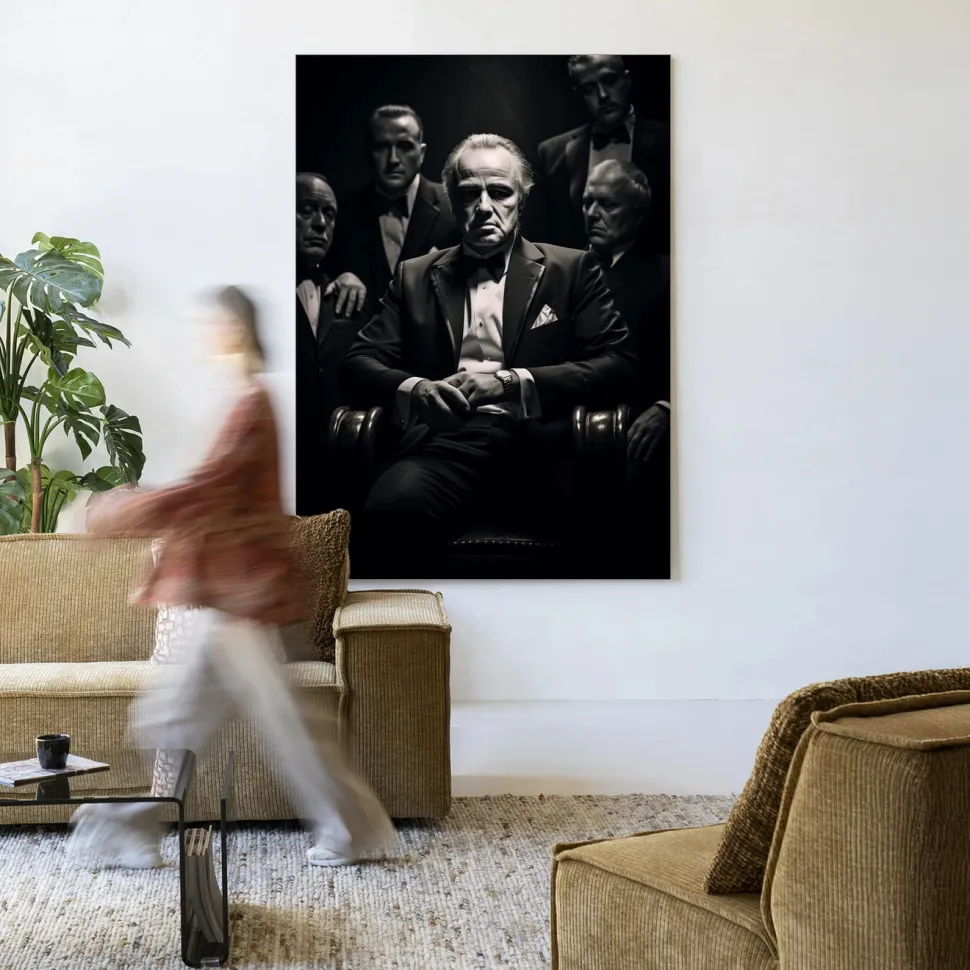 Wandkleed Dons Legacy in maat en frame naar keuze