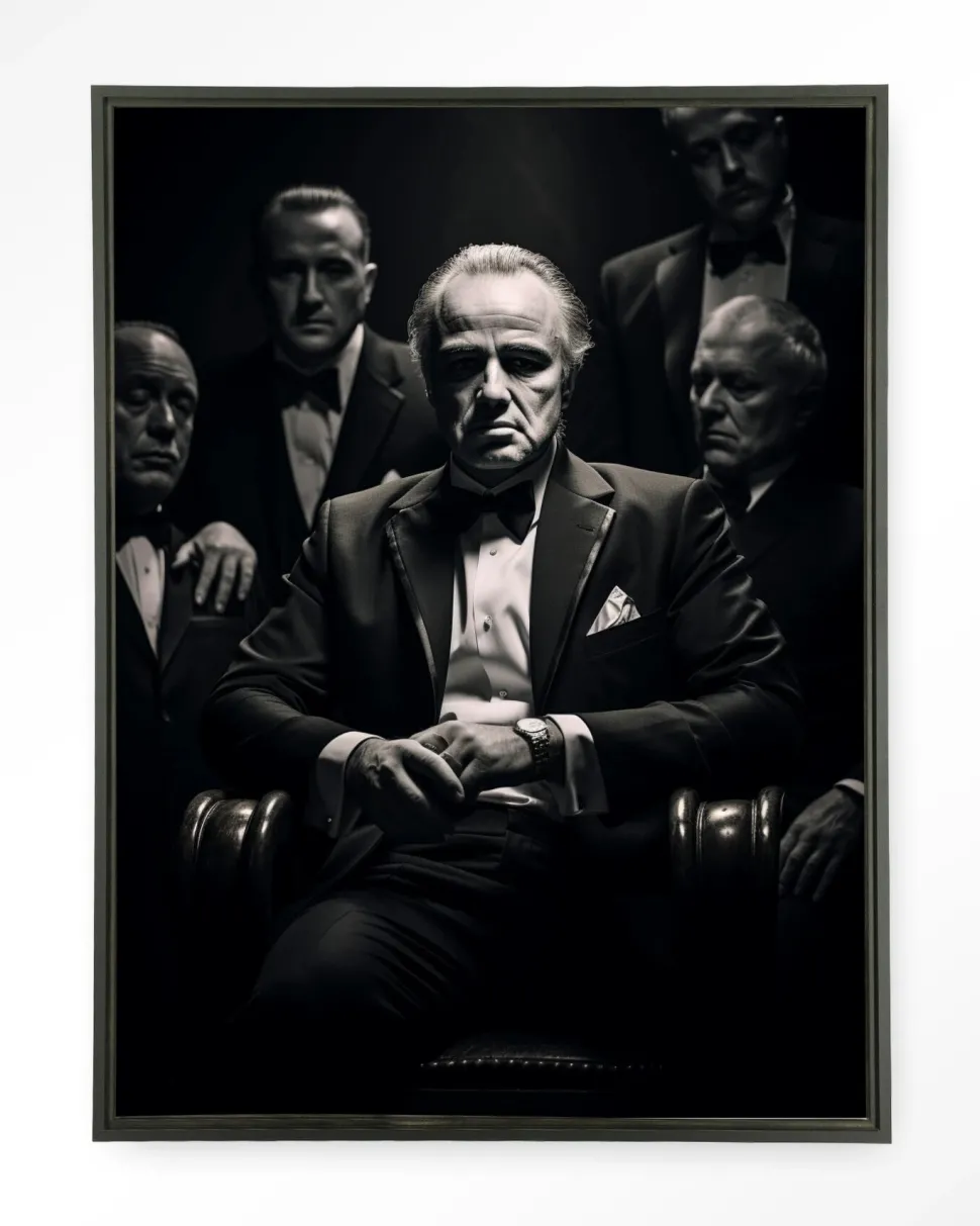 Wandkleed Dons Legacy in maat en frame naar keuze