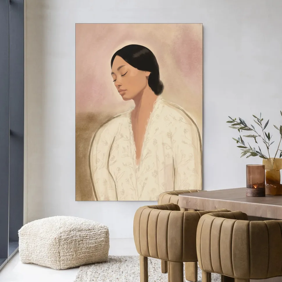 Wandkleed Dreaming in maat en frame naar keuze