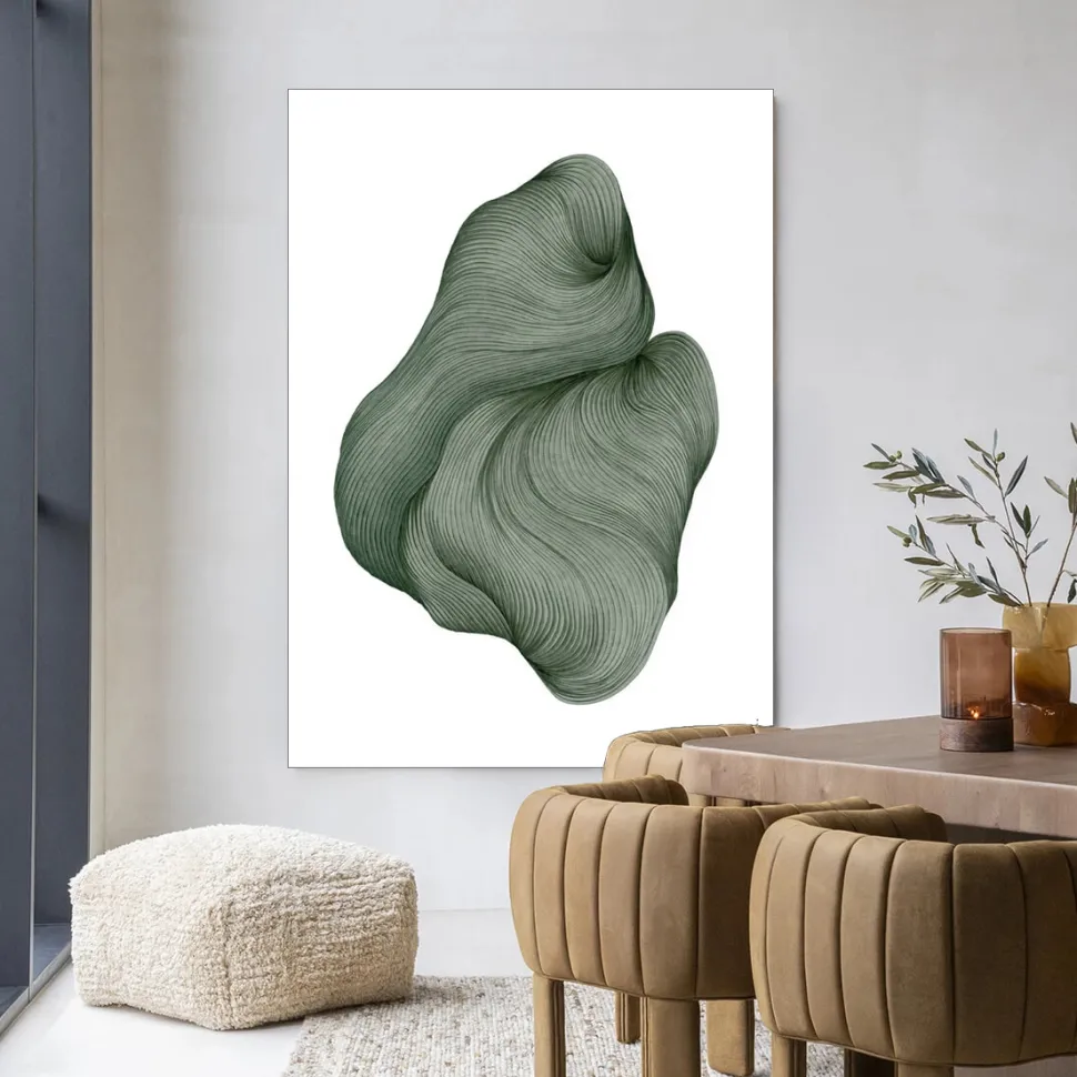 Wandkleed DWG-J in maat en frame naar keuze