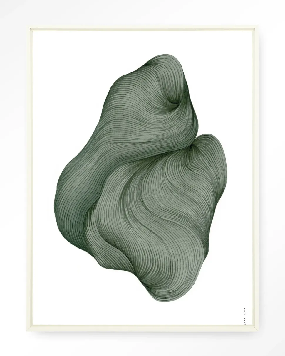 Wandkleed DWG-J in maat en frame naar keuze