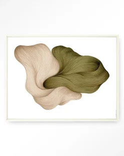 Wandkleed DWG-K in maat en frame naar keuze