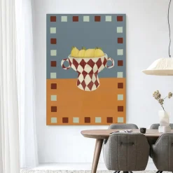 Wandkleed Eclectic Series 4 in maat en frame naar keuze