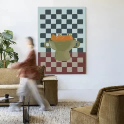 Wandkleed Eclectic Series 2 in maat en frame naar keuze