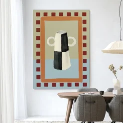 Wandkleed Eclectic Series 3 in maat en frame naar keuze