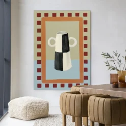 Wandkleed Eclectic Series 3 in maat en frame naar keuze