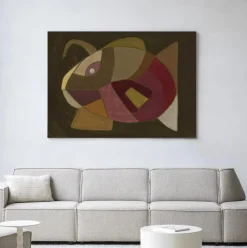 Wandkleed El Pez in maat en frame naar keuze