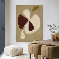 Wandkleed Elegant in maat en frame naar keuze