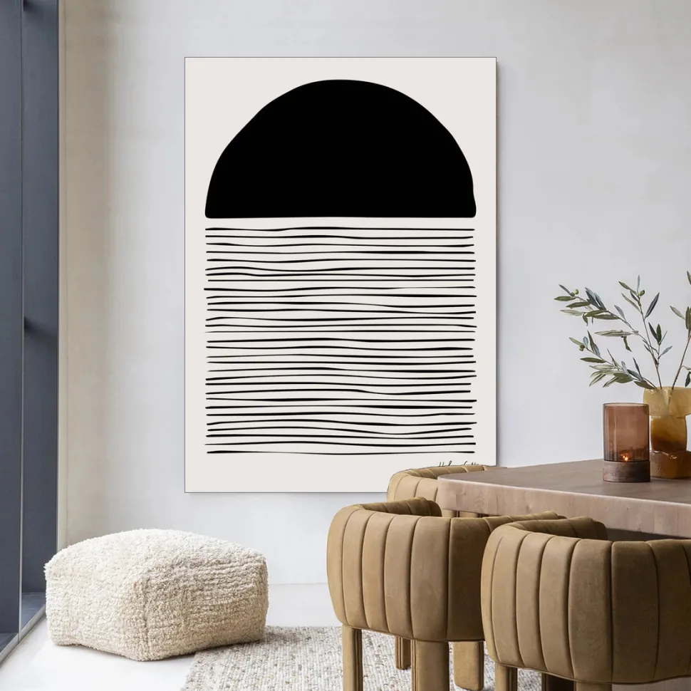 Wandkleed Element in maat en frame naar keuze