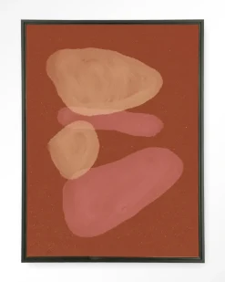 Wandkleed Elementa Rossa 1 in maat en frame naar keuze