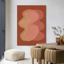 Wandkleed Elementa Rossa 2 in maat en frame naar keuze