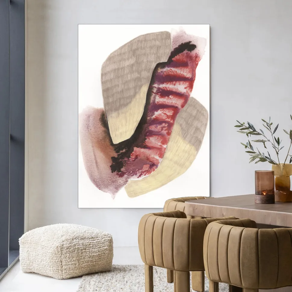 Wandkleed Embrace in maat en frame naar keuze