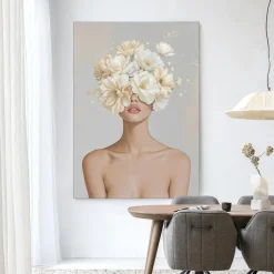 Wandkleed Florine in maat en frame naar keuze