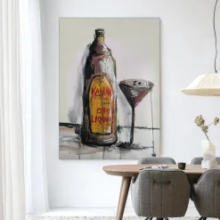 Wandkleed Friday Night in maat en frame naar keuze